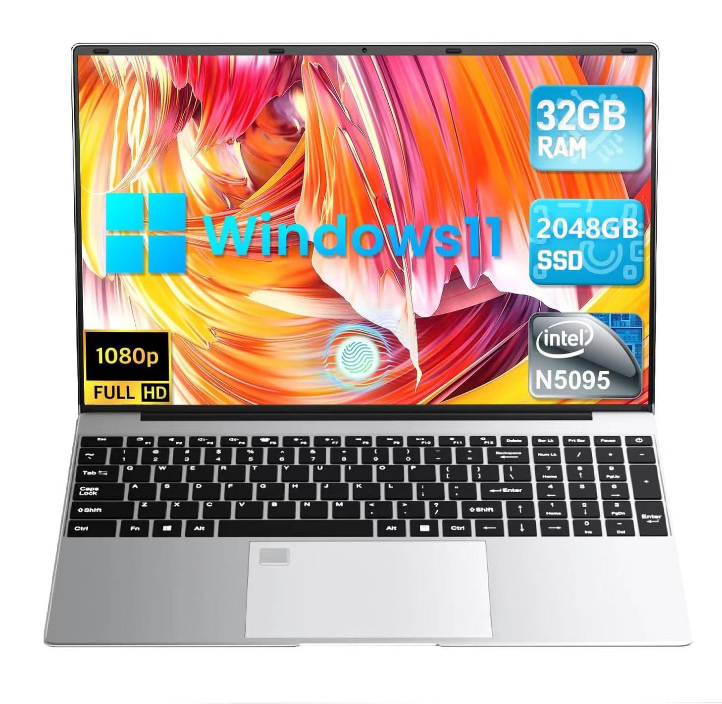 2024 New Cheap OEM Laptop Core i3 i5 i7 8GB 16GB 32GB RAM 256GB 512GB 1TB 15.6 Inch Wholesale Laptops