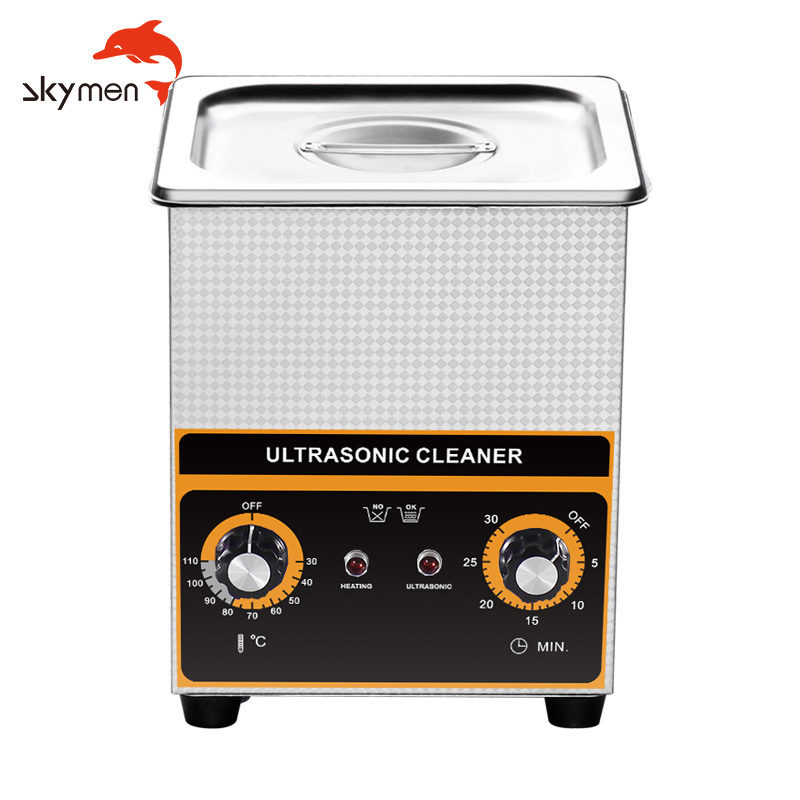 Home 120W 2 Liter Ultrasonic Cleaner Knob Heating 40khz Remove Oil Rust Spark Plug Injector Printer Head