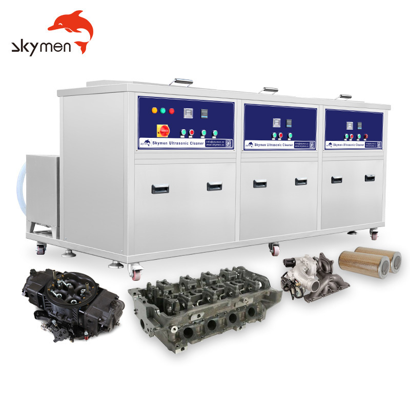 Skymen Industrial ultrasonic cleaner for engine block carbon cylinder head carburetor turbocharger DPF cleaning machine