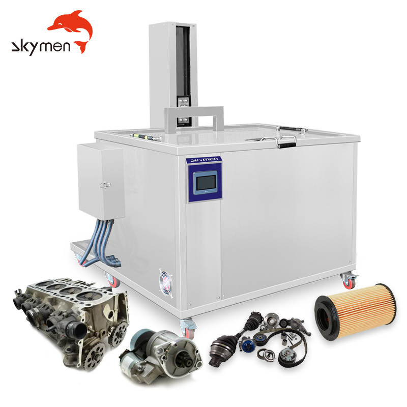 Skymen Industrial ultrasonic cleaner for engine block carbon cylinder head carburetor turbocharger DPF cleaning machine