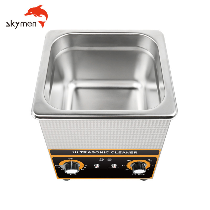 Home 120W 2 Liter Ultrasonic Cleaner Knob Heating 40khz Remove Oil Rust Spark Plug Injector Printer Head