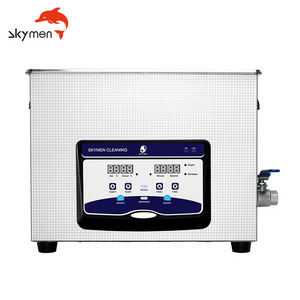 Skymen Benchtop Ultrasonic Bath, Portable Ultrasonic Cleaner with 15 Liters Tank Capacity