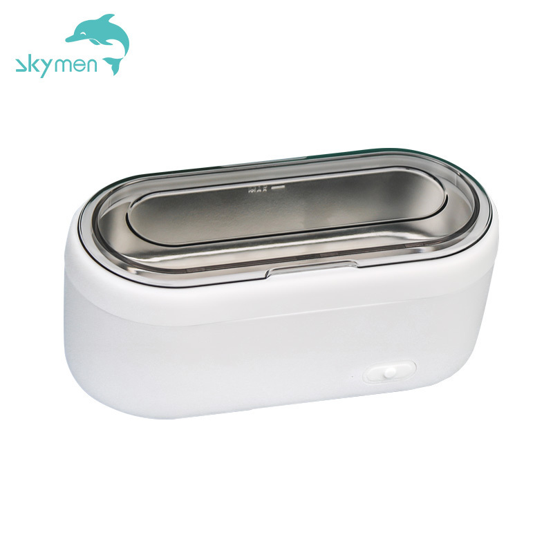 Skymen JP-911mini 360ml Manufacture OEM/ODM ultrasonic jewelry glasses cleaner machine contact lens ultrasonic cleaner portable