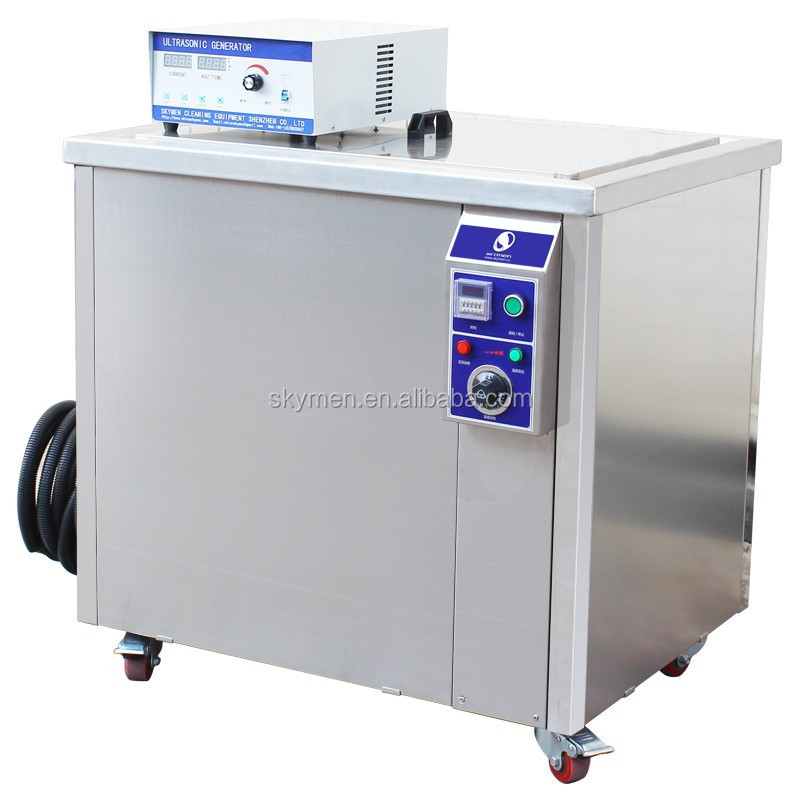 Ultrasonic washing  135L engine parts removing oil cleaning wheel rims ultrasonic cleaning machine