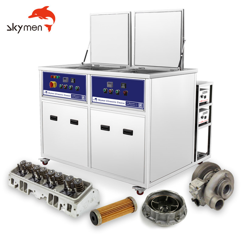 Skymen Industrial ultrasonic cleaner for engine block carbon cylinder head carburetor turbocharger DPF cleaning machine