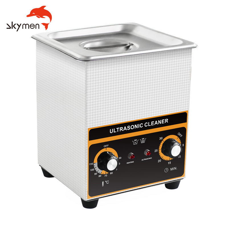 Home 120W 2 Liter Ultrasonic Cleaner Knob Heating 40khz Remove Oil Rust Spark Plug Injector Printer Head