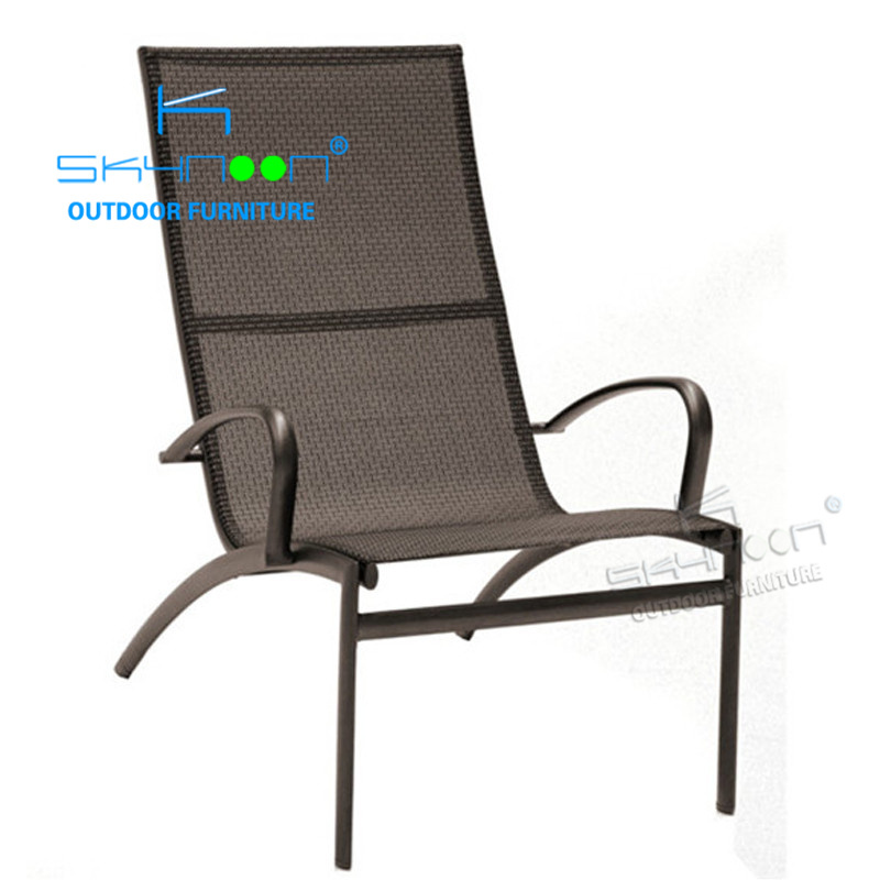 Wholesale outdoor lounge sofa balcony garden patio outdoor chair with ottoman Superior Quality outdoor chair(51233)