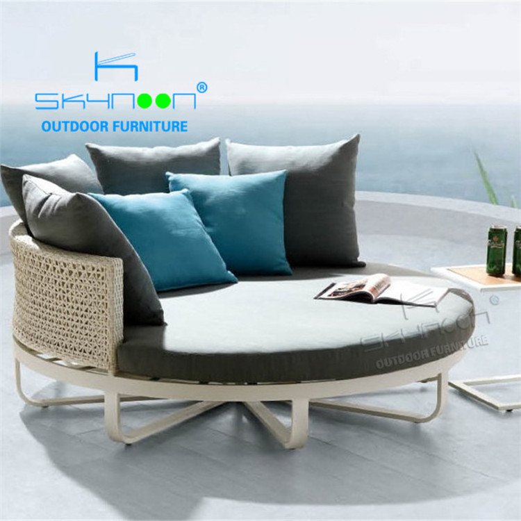 Garden sofa set outdoor garden sofa rattan furniture metal rattan best choice outdoor holiday garden sofa(22004)