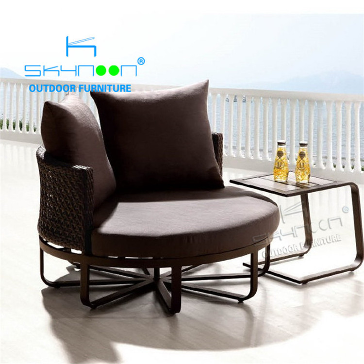 Garden sofa set outdoor garden sofa rattan furniture metal rattan best choice outdoor holiday garden sofa(22004)