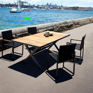 hot sale leisure garden dining set, black wicker chairs with table, bistro rattan chair good quality rattan chair(21001)