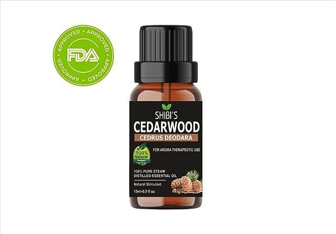 Shibi's Cedarwood Essential Oil 15 ml 100% Pure Natural and Therapeutic Grade Factory price high quality Natural Essential Oil