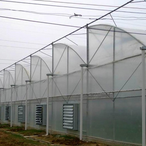 Skyplant turnkey multi span film green house greenhouse structure commercial used greenhouse frames for sale