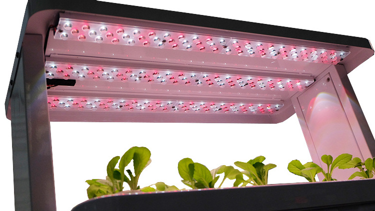 Indoor Plant Growing Automatic home garden aquaponics hydroponic Vertical Garden Tower With Led Light