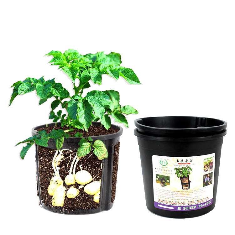 Skyplant Agriculture hydroponics grow bato bucket for potato Grow Pot Garden Potato planter grow bags