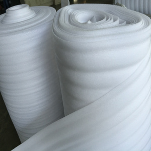 Factory wholesale custom white EPE foam sheet roll used in fruit packaging industry / Polyethylene foam