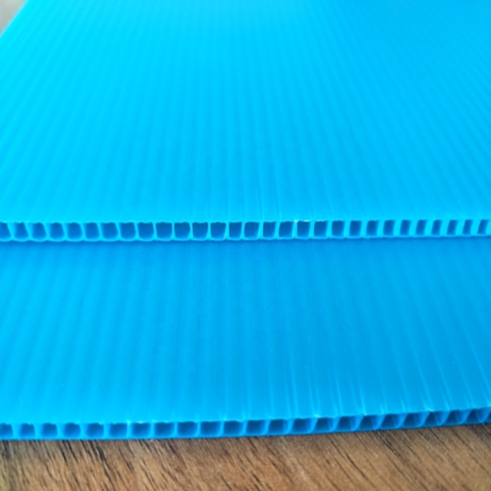 High technology plastic hollow sheet /PP corrugated plastic alveolar sheet /PP corrugated twin plastic sheet