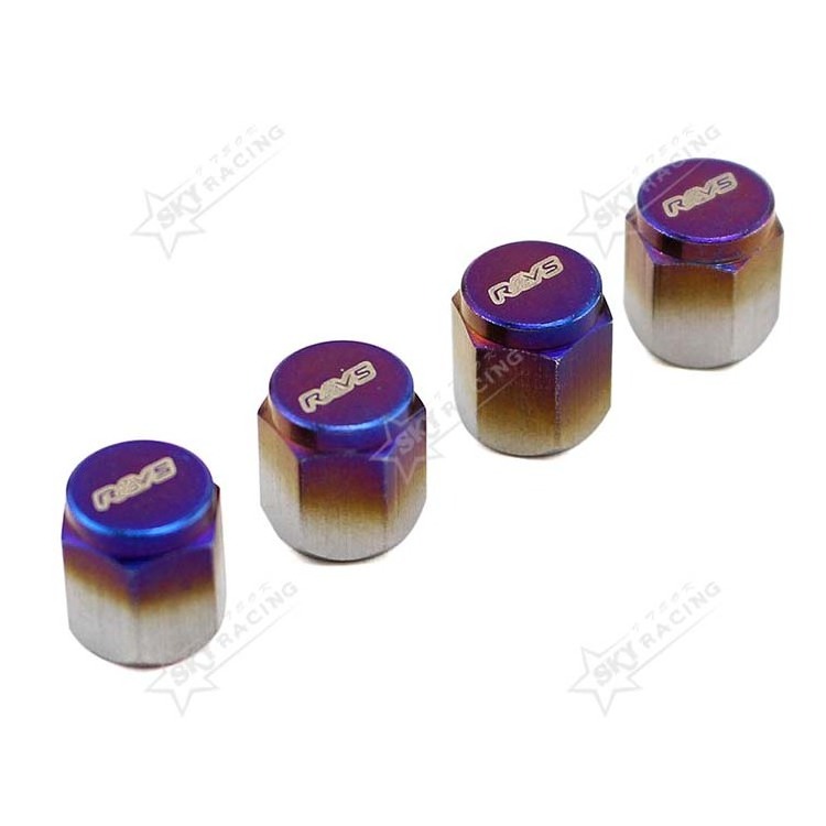 4 PCS Car Tire Valve Cap Custom Aluminum Logo Car Tire Valve Stem Cap For Car Motorcycle Bike Wheel Rim Valve Caps