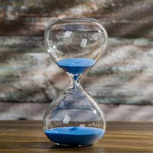 55 minutes one 5 8 hour blue sand giant sand timer hourglass