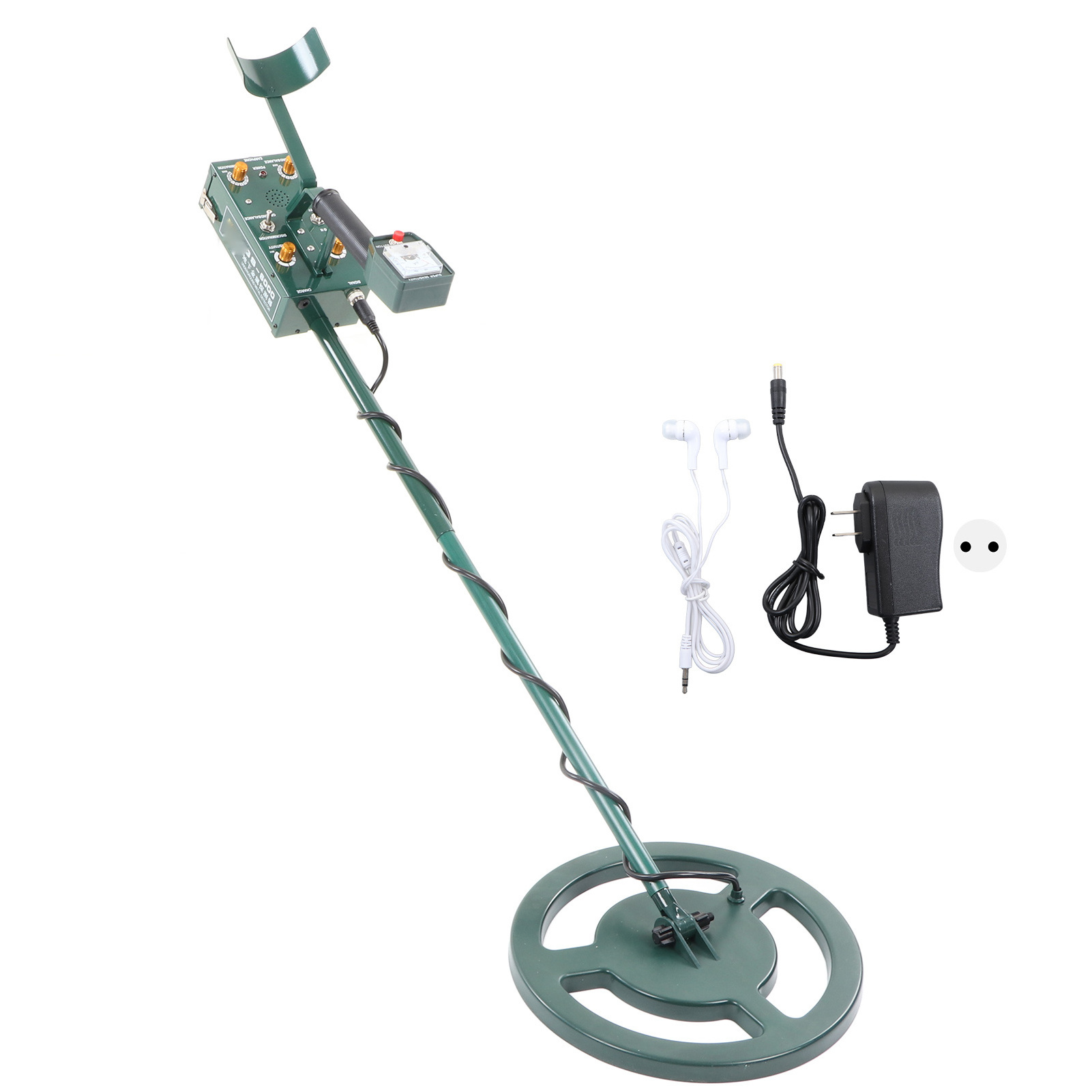 with Charger GS-6000 Professional Metal Detector Pinpointer Treasure Finder Pinpointing Seeker Underground Metal Detector