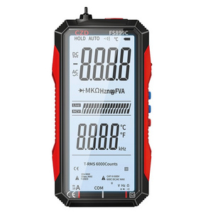 Reading Clearly 2.9" Backlit LCD Screen Power By 200mA Capacity Rechargeable Battery Auto Ranging Digital Multimeter