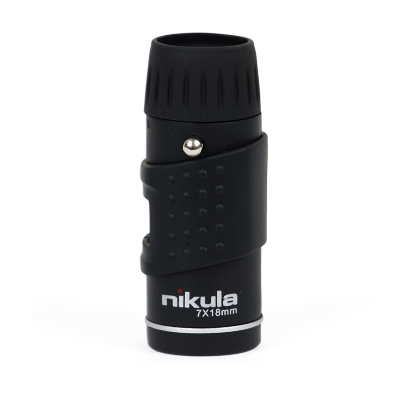 Nikula KM3 7X18 Pocket Monocular Telescope Portable Mini Lightweight Monocular With Low Light Night Vision