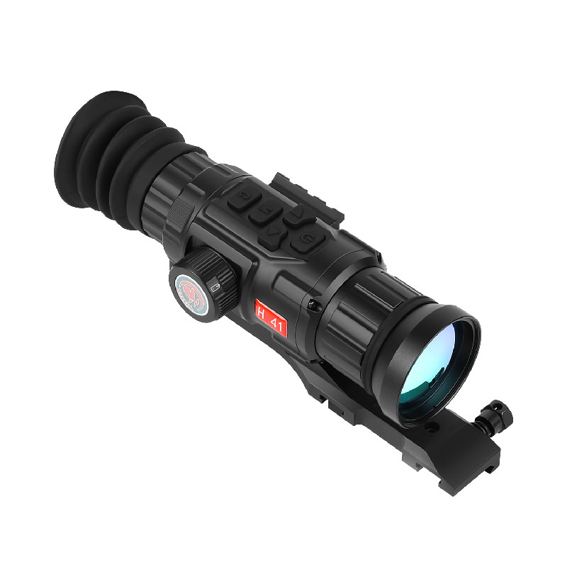 LUXUN Tactical Thermal Night Vision Sight for Hunting Thermal Scope 41mm Lens Night Vision Scopes for Outdoor Patrolling