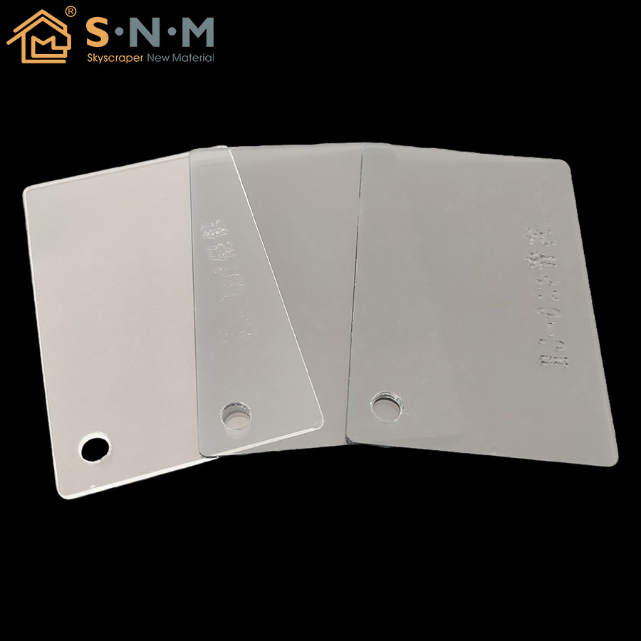 skyscraper factory widely used plastic products high transparent color clear acrylic extruded acrylic sheet