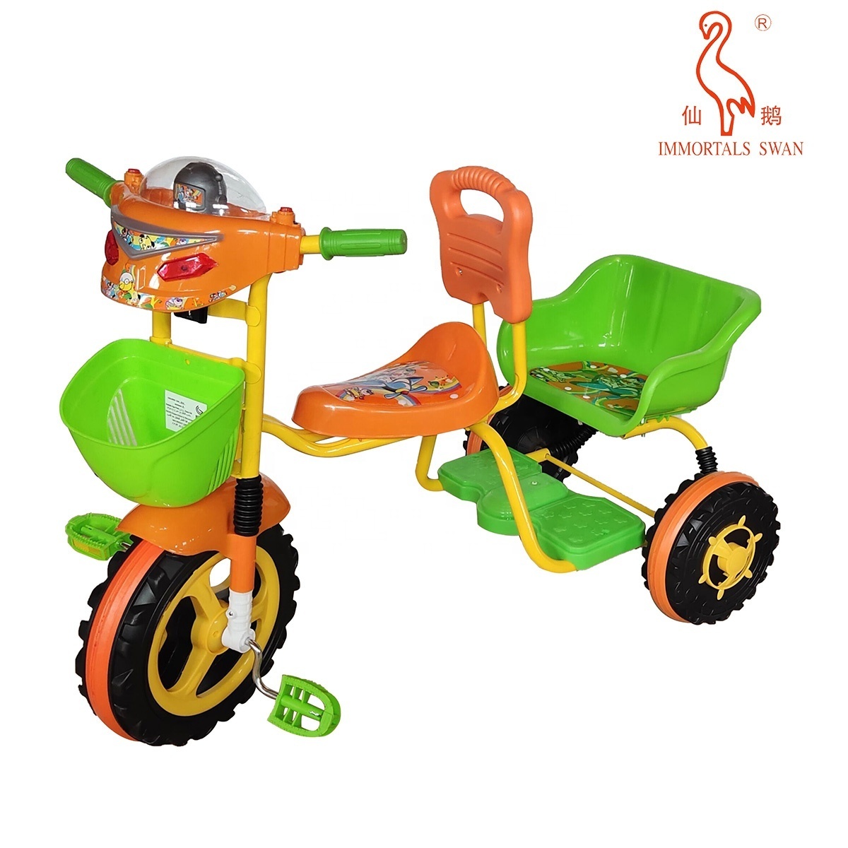 Latest Design New Kids Tricycle 3 Wheels Toddler Children Balance Bike For 2-6 Years Old Boys And Girls