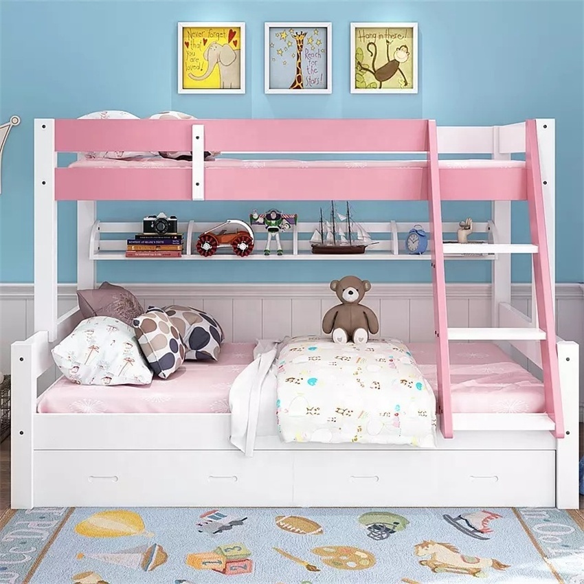 Infant Crib Bedding Set Bedroom Furniture Kids Sofa Bed Bank Baby Wooden Bed Solid Wood Bedding Cot With Drawers