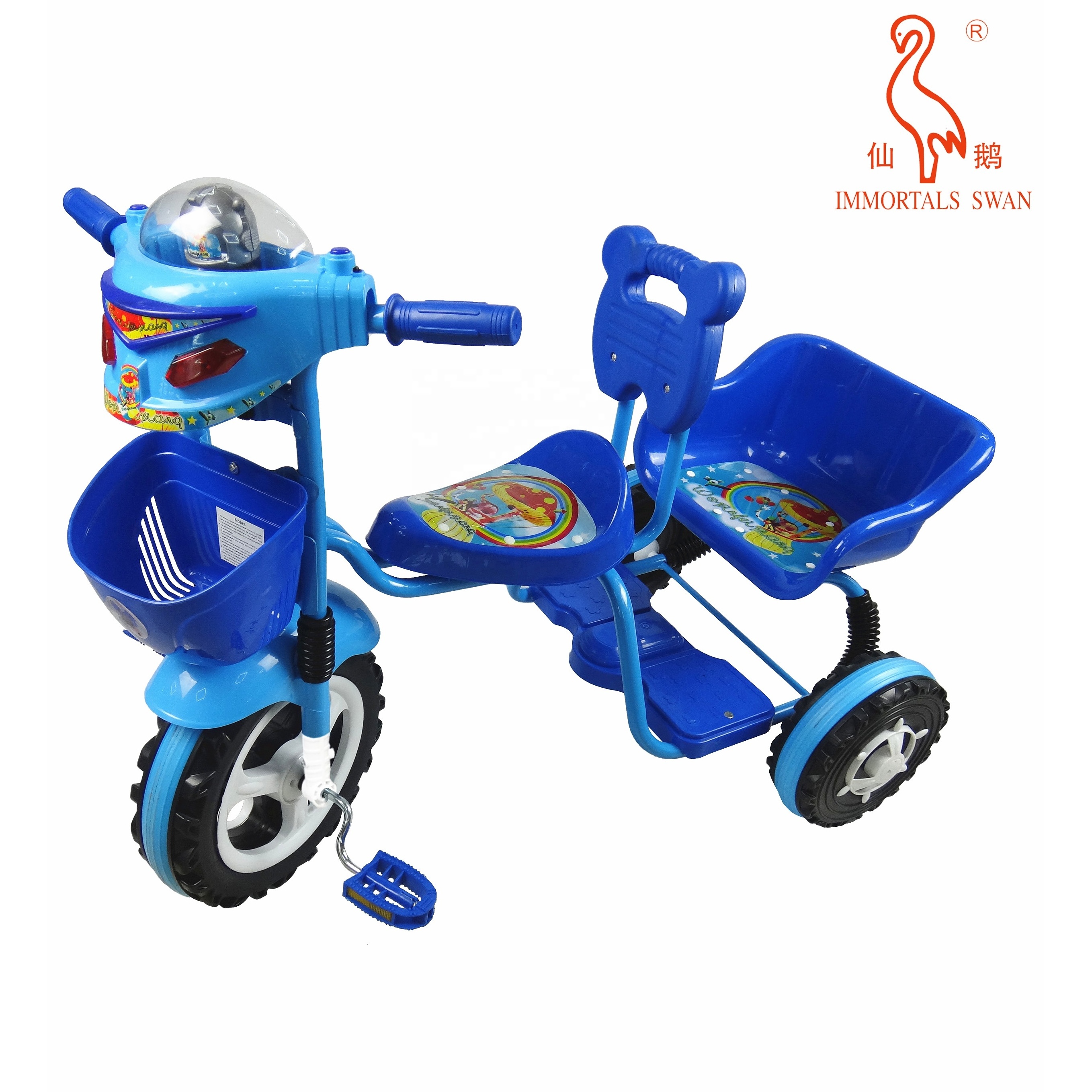 Latest Design New Kids Tricycle 3 Wheels Toddler Children Balance Bike For 2-6 Years Old Boys And Girls