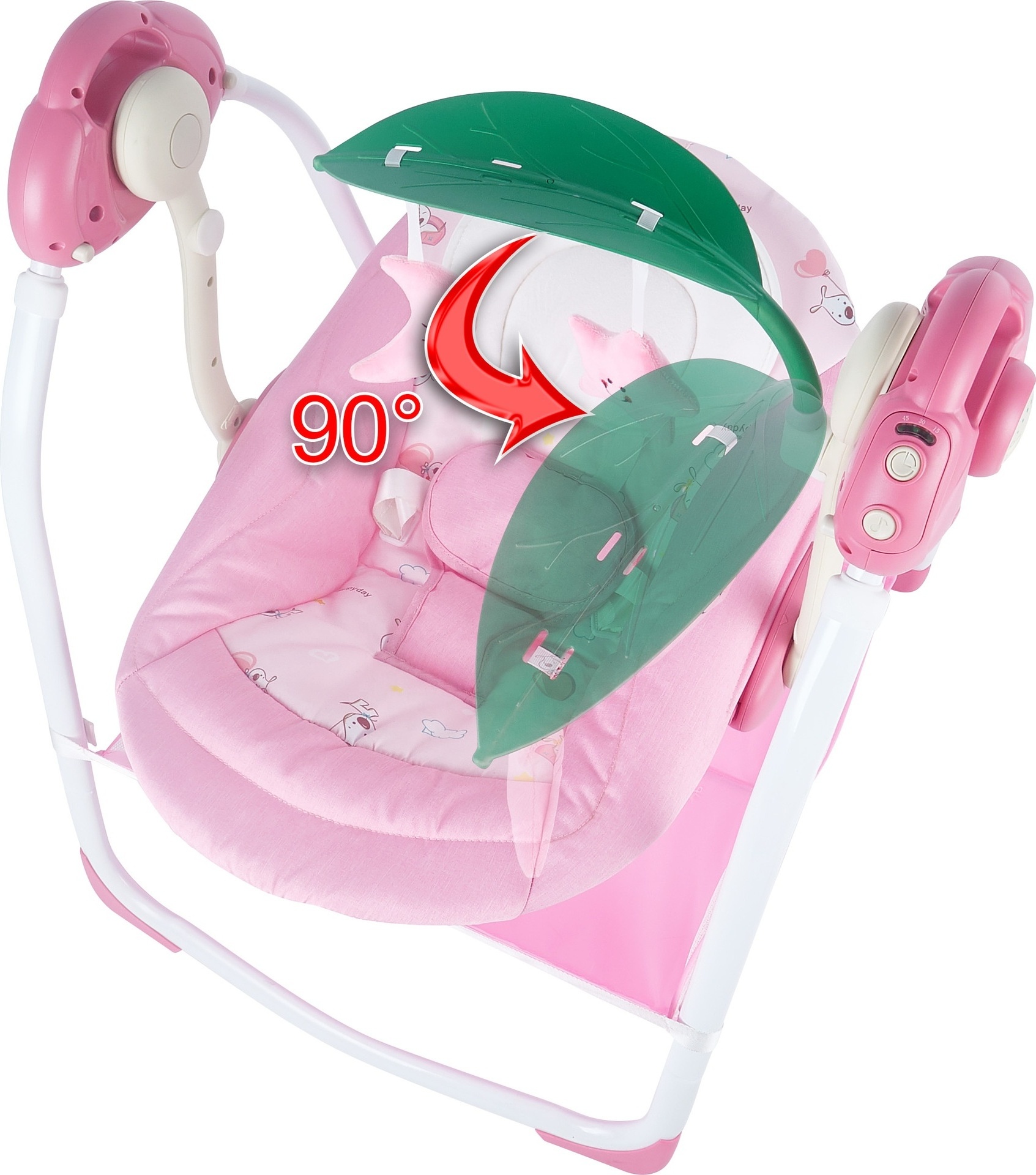 Competitive Price Baby Bouncer Swing Chair Electric Hammock Electric Swing Cradle New Born for Baby Eco-friendly Modern