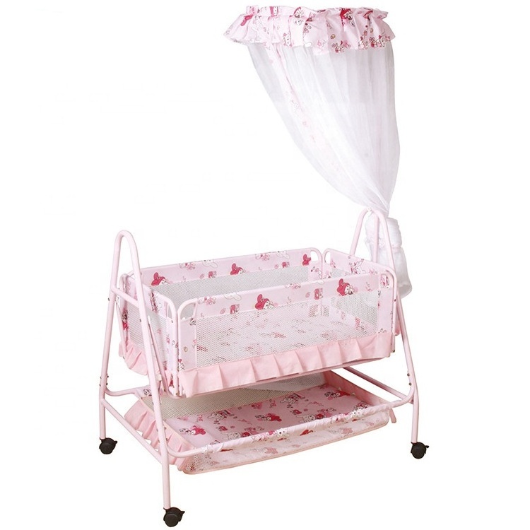 Modern Style High Quality Modern Baby Cot Bed Crib Bedding Baby Cradle Swing Cribs For Babies On Sale