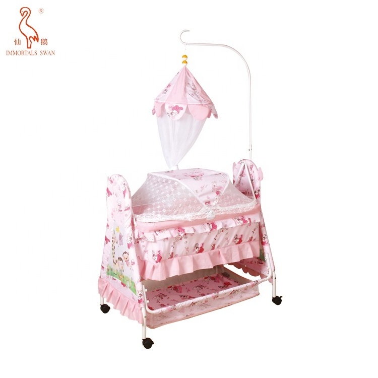 Modern Style High Quality Modern Baby Cot Bed Crib Bedding Baby Cradle Swing Cribs For Babies On Sale