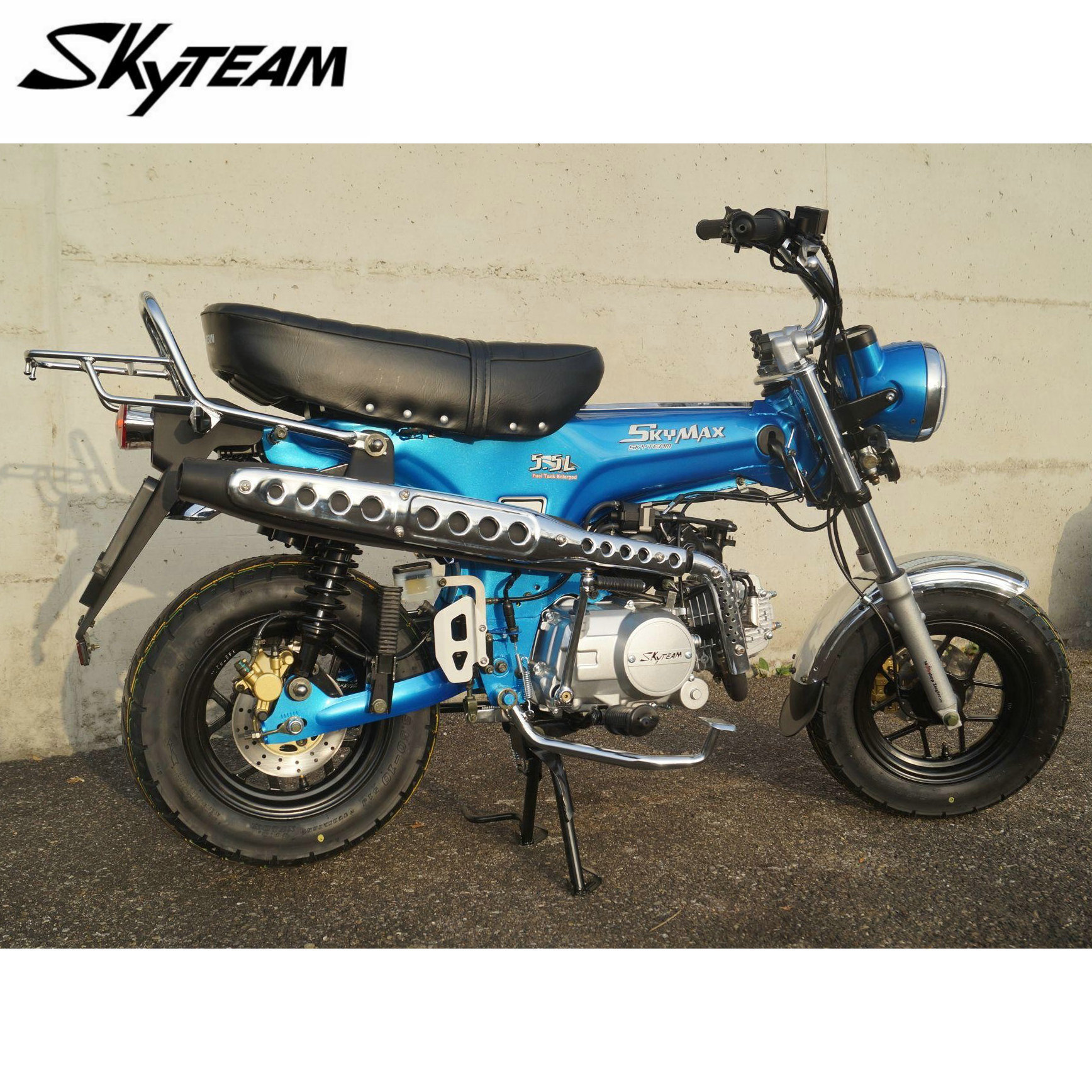 SKYTEAM E5 E4 50cc SKYMAX Motorcycle dax 50cc bike 4 stroke mini bike (EEC EURO5 EURO4 APPROVAL)