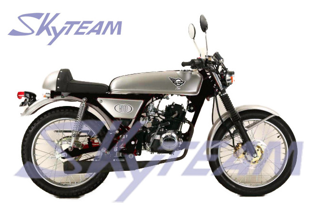 SKYTEAM New Cafe Racer Motorcycle (EEC EURO APPROVAL)