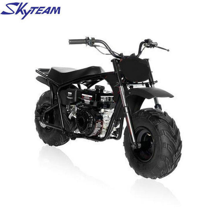 SKYTEAM  CE  APPROVED  212cc Gas powered Mini Bike Trail bike Fat wide tires Motorcycle