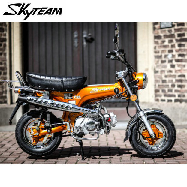 SKYTEAM 50cc 4 stroke SKYMAX Fuel injection dax motorcycle(EEC Euro5 E4 APPROVAL) with NEW 5.5L BIG FUEL TANK