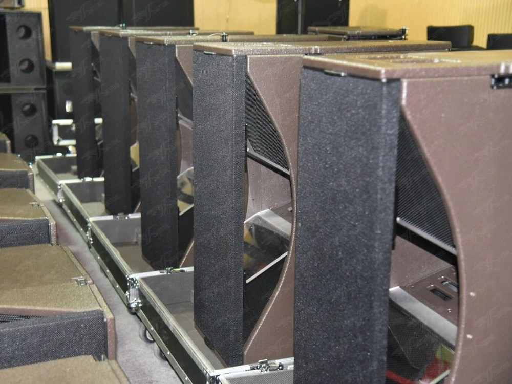 Profession Three Way Empty Line Array Speaker Box Design