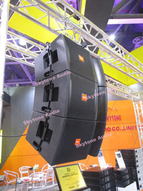 upgraded vrx932 stage sound system, 12 inch line array active