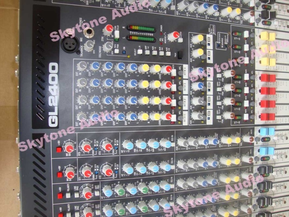 Gl2400-416 professional Power Audio Mixer dj equipment, mixing console