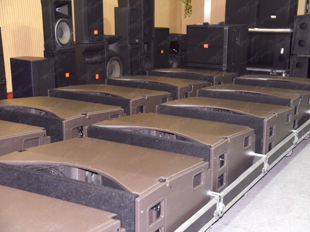 Profession Three Way Empty Line Array Speaker Box Design