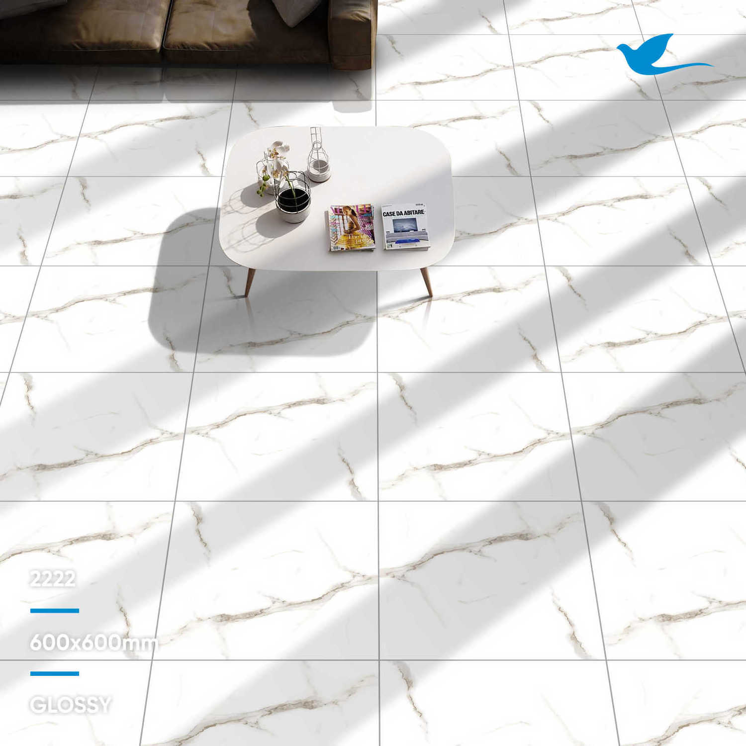 60X120CM Tiles Price In The Philippines Floor Tiles White Color Polished Porcelain Crystal Green Tile By Skytouch Ceramic