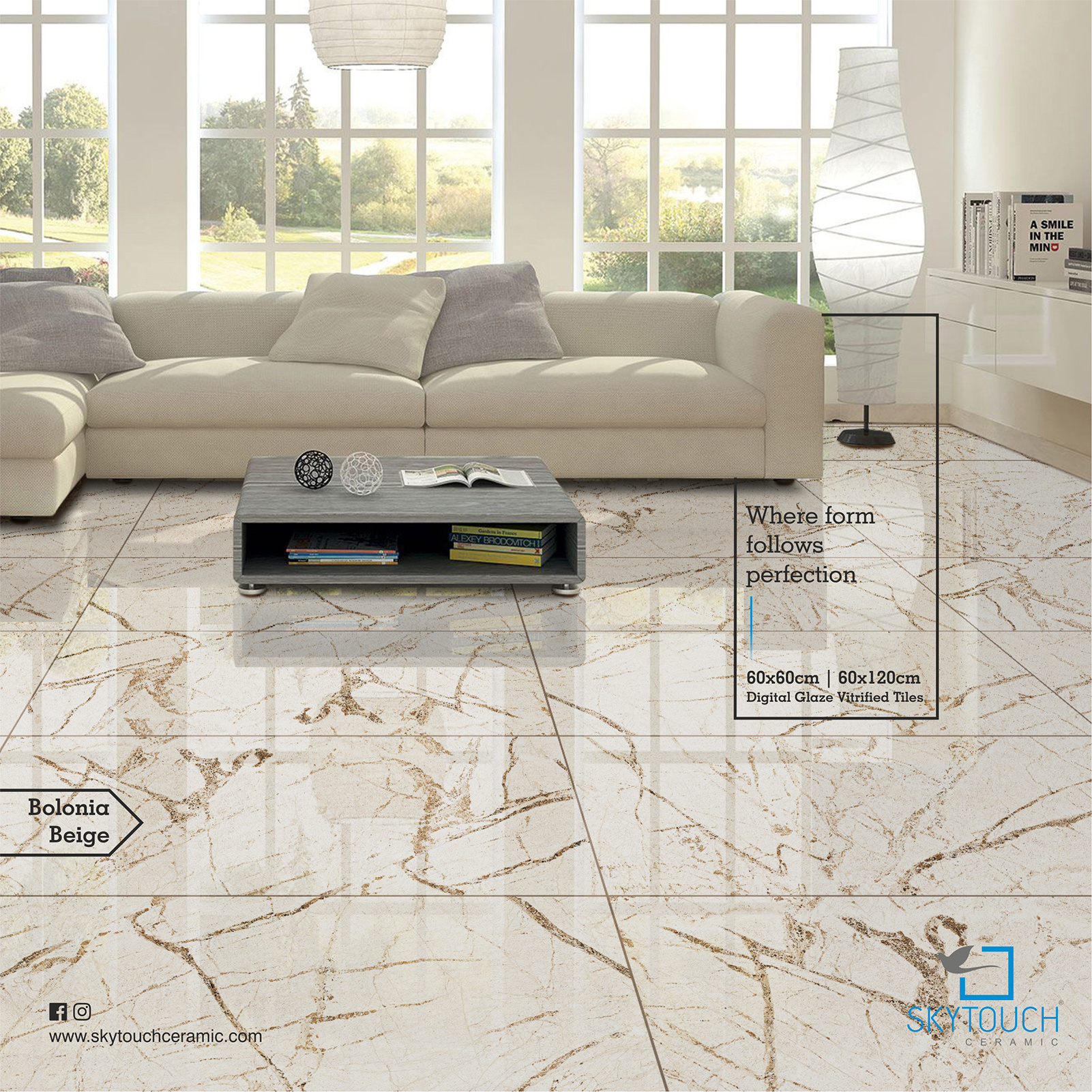 Latest design simple style Beige ceramic tiles ivory glazed tile 600x1200mm full polished glazed porcelain tile