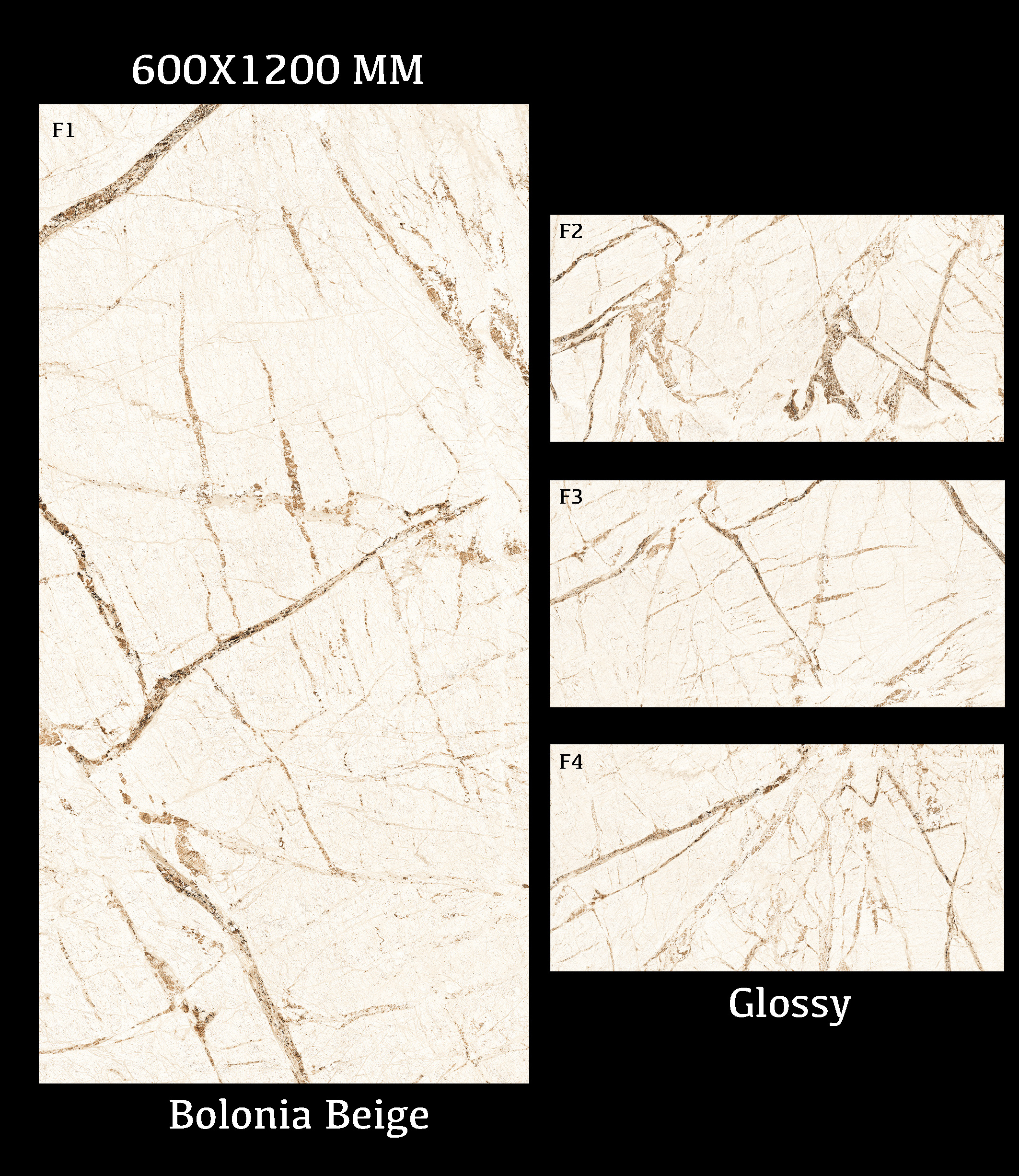 Latest design simple style Beige ceramic tiles ivory glazed tile 600x1200mm full polished glazed porcelain tile