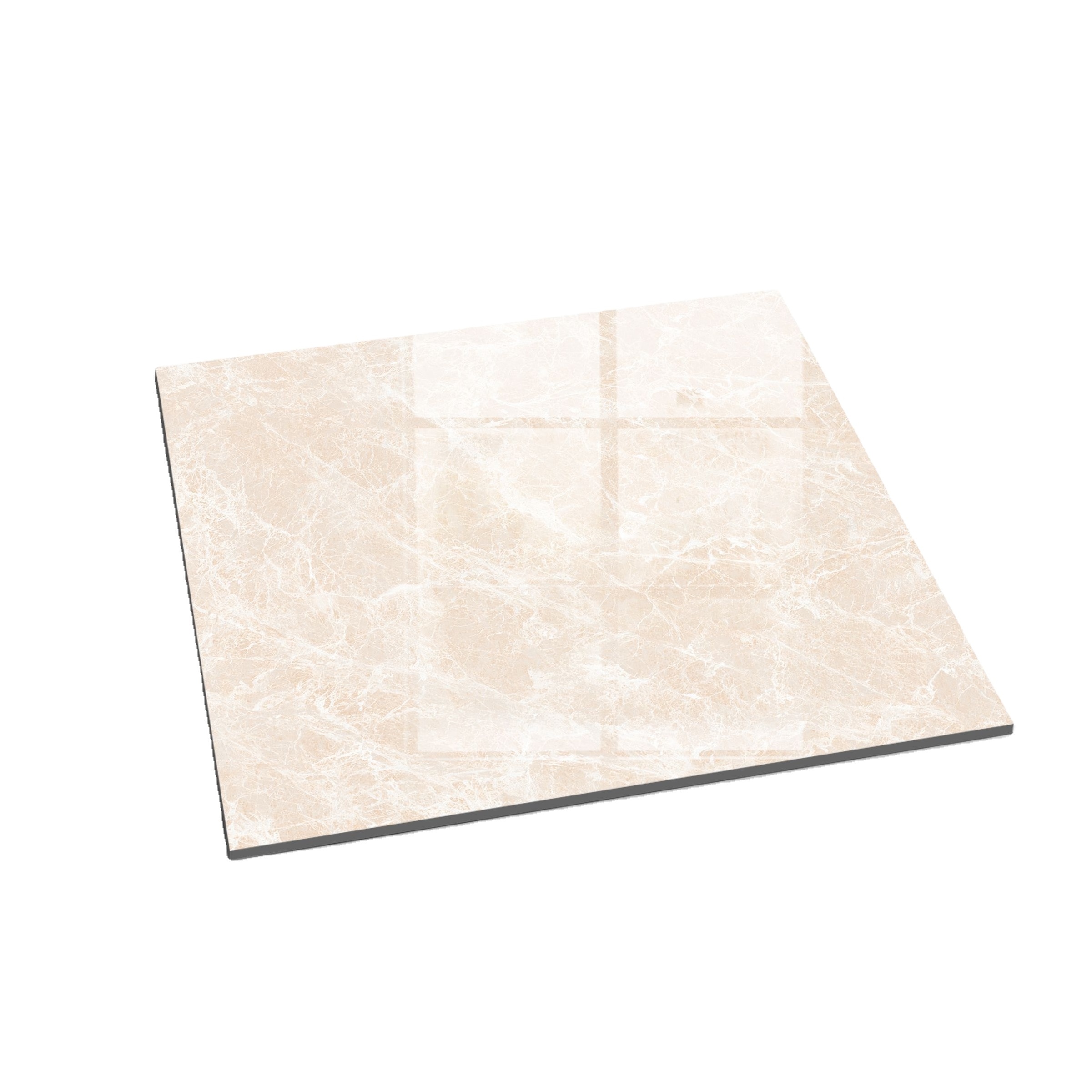 Exporters Quality Beige Color Digital Vitrified Premium Quality Glossy Tiles From Skytouch Click Lock Porcelain  60x60 600x120