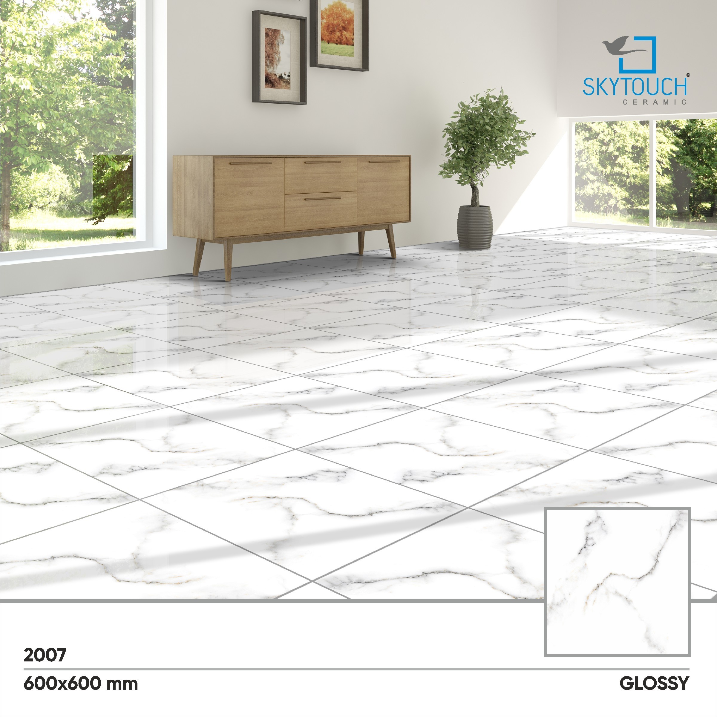 Nature Stone Look Grey Porcelain Tile Concrete Homogeneous Full Gres  Porcelain Polished Tiles 60x120CM