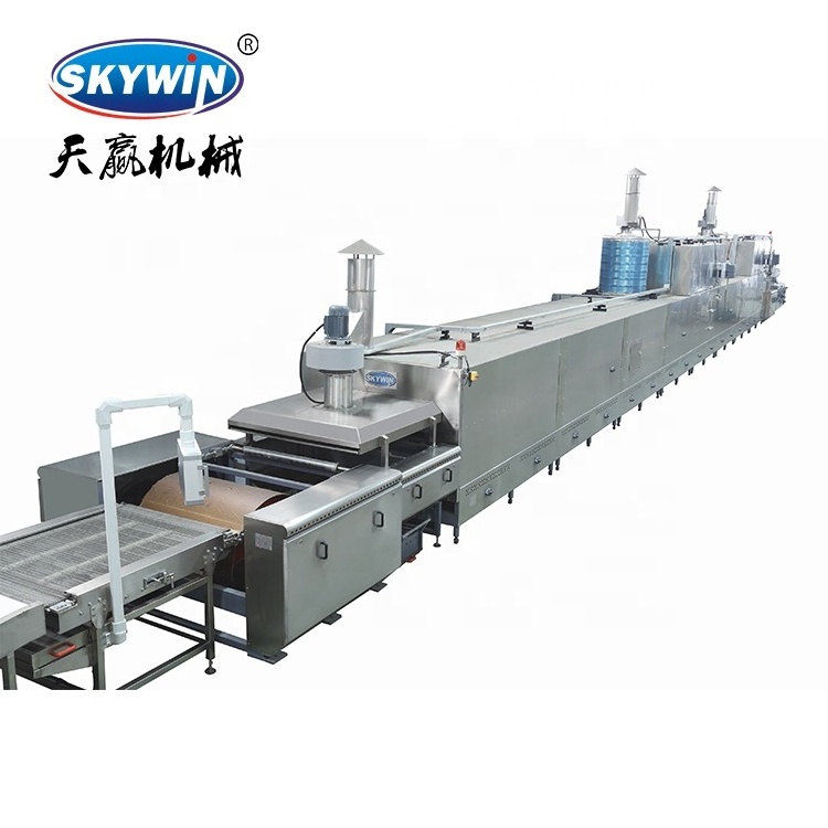 Skywin Electric Gas Industrial Oven Biscuit Factory Baking Oven Tunnel Oven