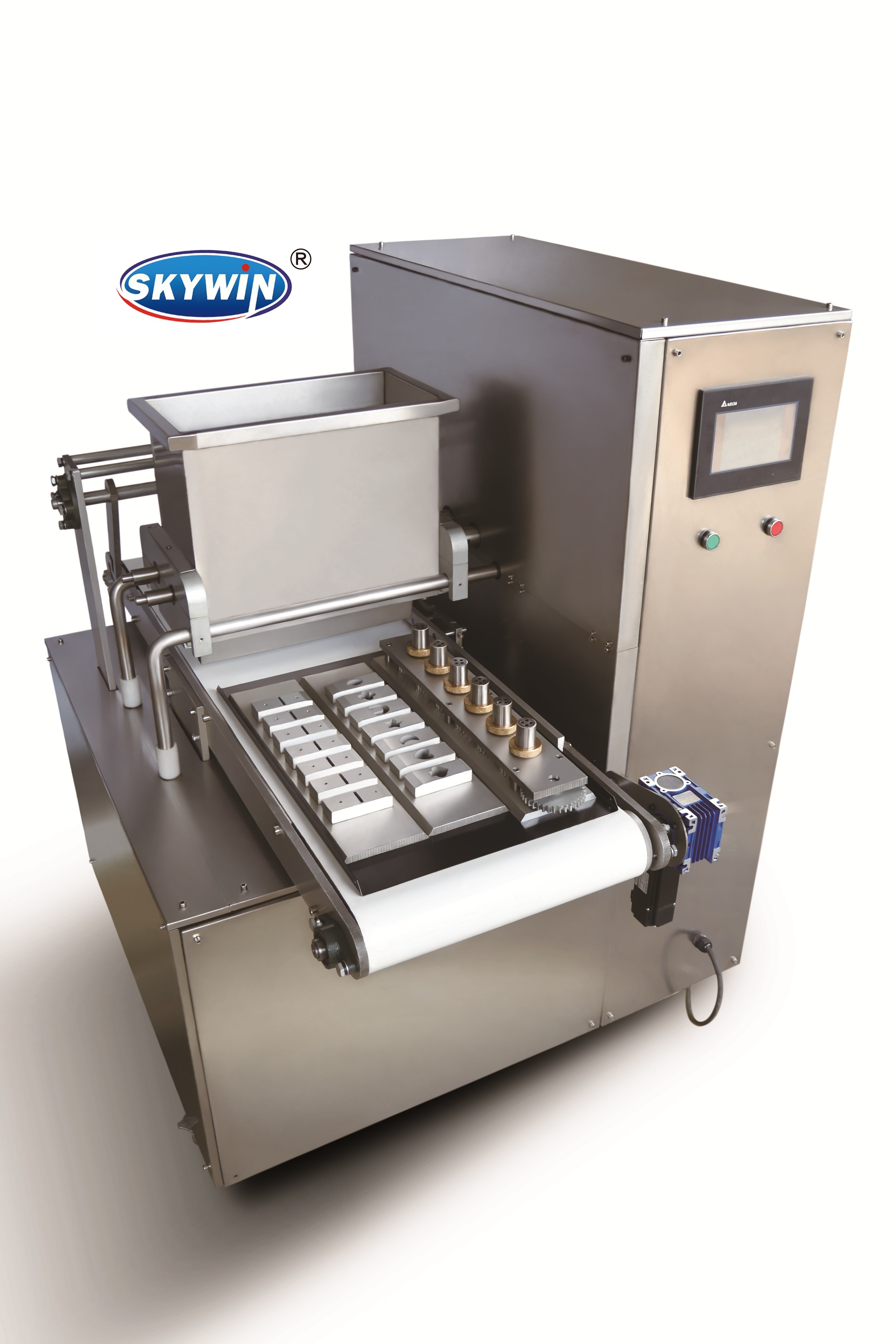 Skywin Cookie Maker Making Machine Alfajores Cookie Depositor Machine Butter Cookies Making Machine