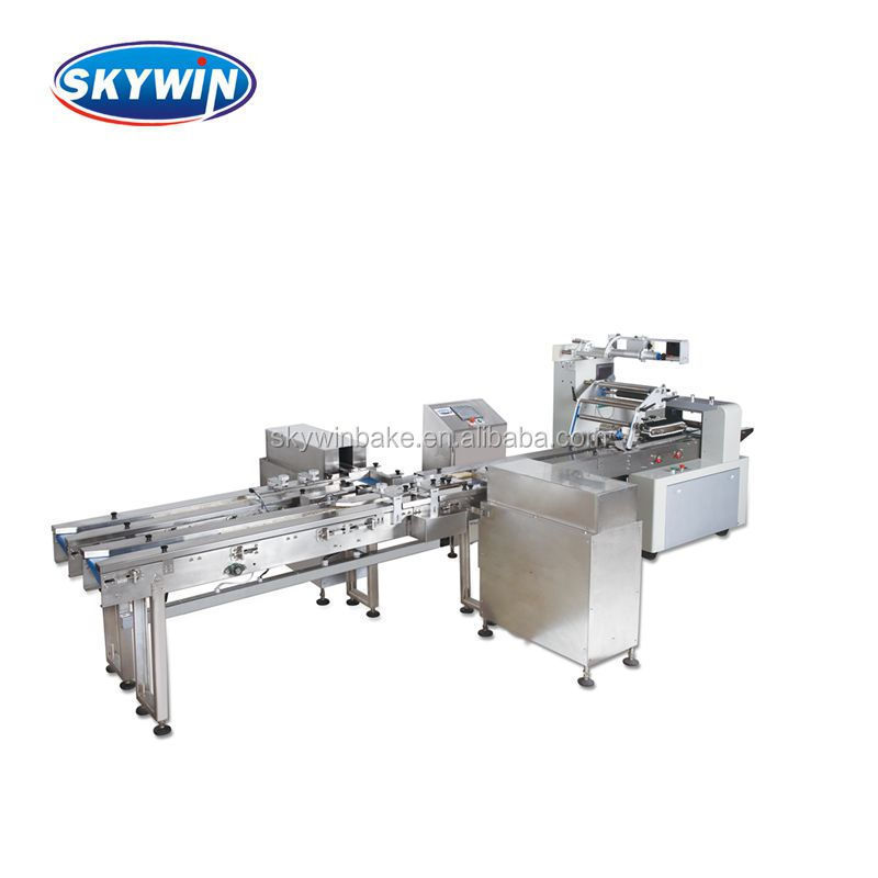 New Design Full Automatic High Speed Chocolate Wafer Biscuit  snacks bar  Horizontal Packing Machine