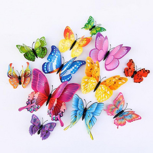 Butterfly Wall Decor 12 PCS 3D Butterflies Stickers for Party Decorations with Magnets K003